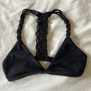 Mikoh XS black bikini top